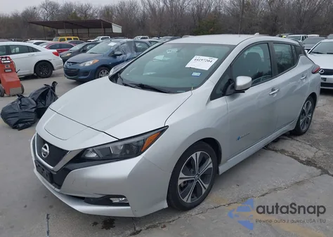 2018 Nissan Leaf Sv z USA, uszkodzony, nr VIN 1N4AZ1CP5JC300213